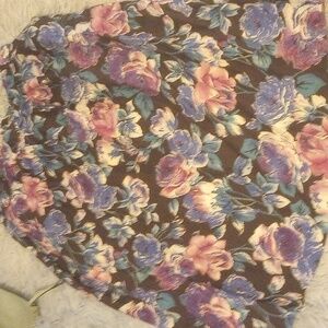 Vtg floral skirt for women. Size 18